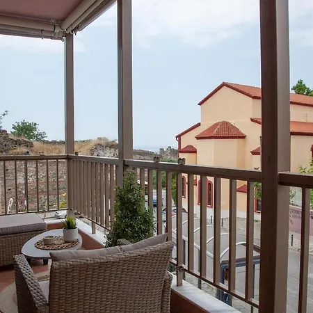 Portara Two Penthouse Flat With View Apartament